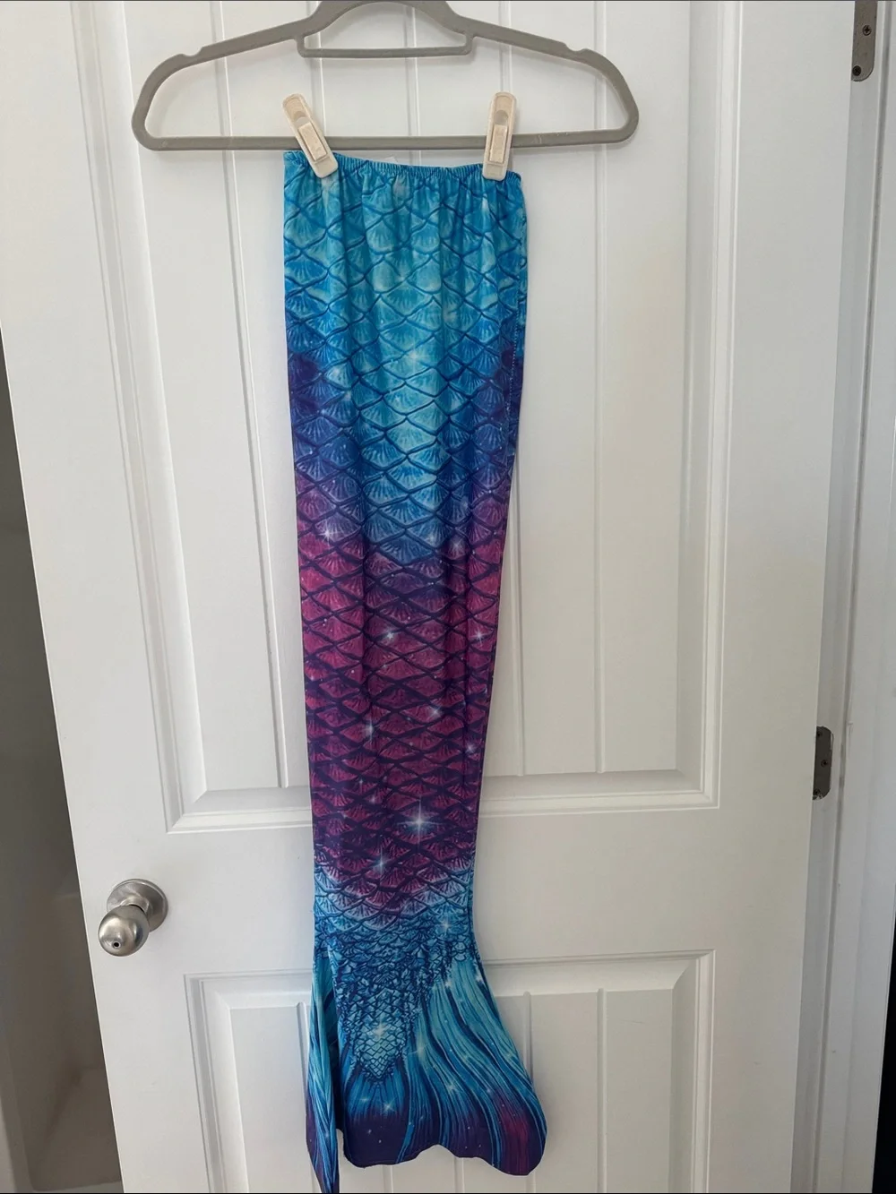 ShePretty Kids Mermaid Maxi Skirt - Blue, Purple & Pink Gradient